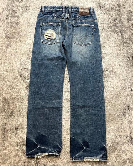 MORGAN "DESTROYED CORE" DENIM