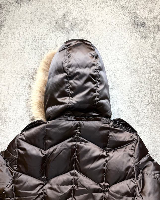 MICHEL KLEIN "NOIR AURORA" PUFFER
