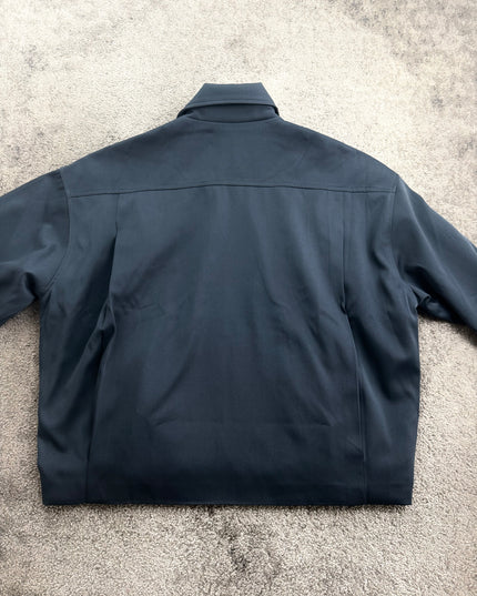 CAVARIA "MINIMAL ZIP BLOUSON" JACKET (S-M)