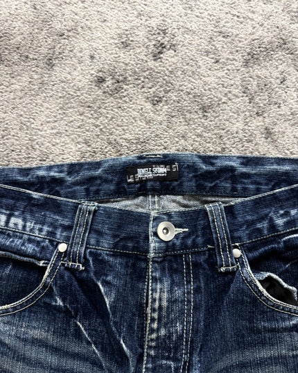 JUNGLE STORM "CRACKED FADE" DENIM (M-L)