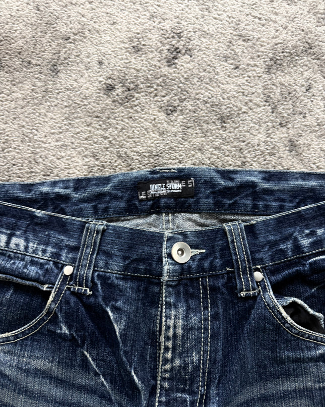 JUNGLE STORM "CRACKED FADE" DENIM (M-L)