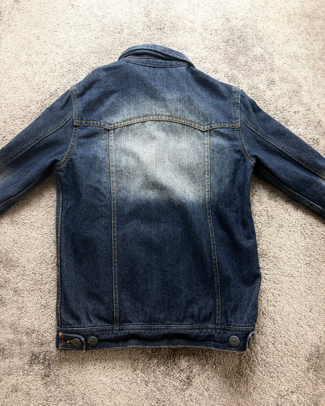 JACKROSE "INDIGO SHADOW" DENIM JACKET (S-M)