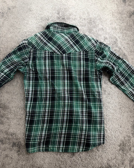 RUSS K "EMERALD RUNAWAY" FLANNEL (M)