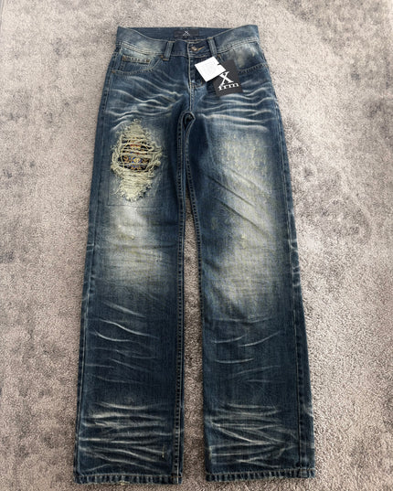 XFRM "FRACTURED INDIGO" DENIM (S)