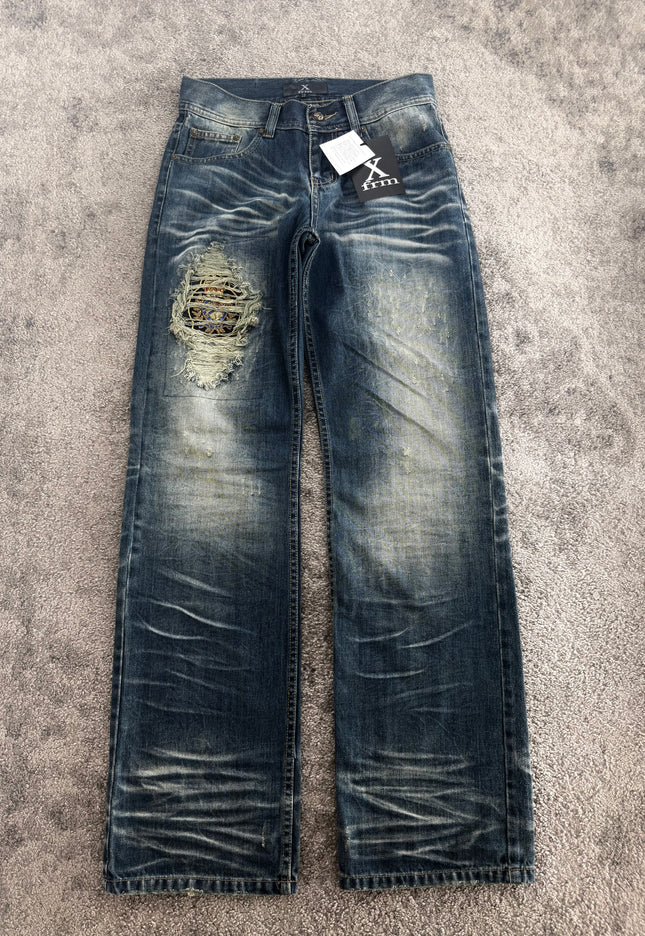XFRM "FRACTURED INDIGO" DENIM (S)