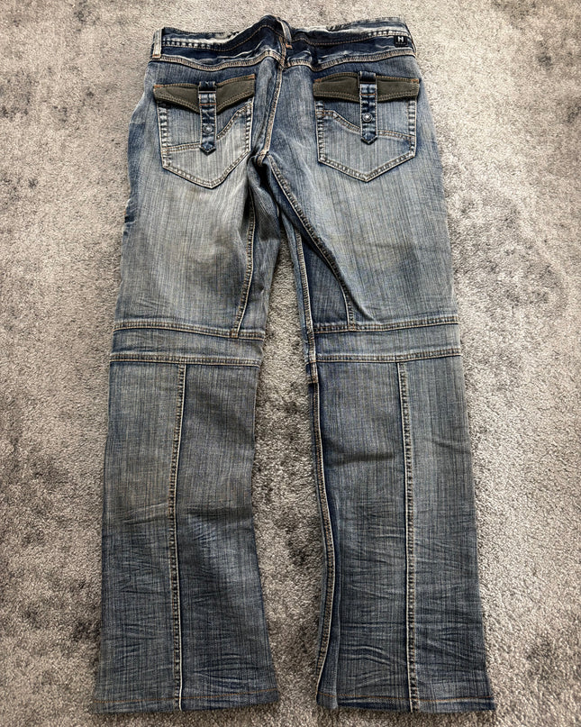 NICOLE CLUB "UTILITY ZIP" DENIM (S-M)