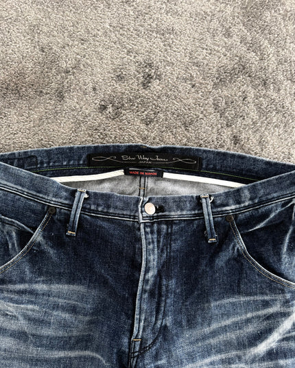 BLUE WAY "GHOST BOOTCUT" DENIM (S-M)
