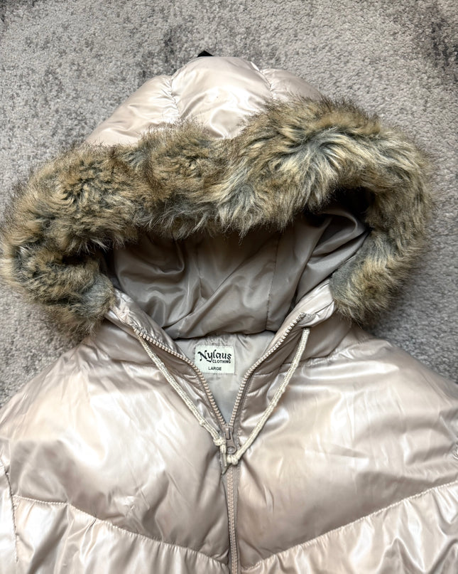 NYLAUS "SNOW-SHADOW" PUFFER