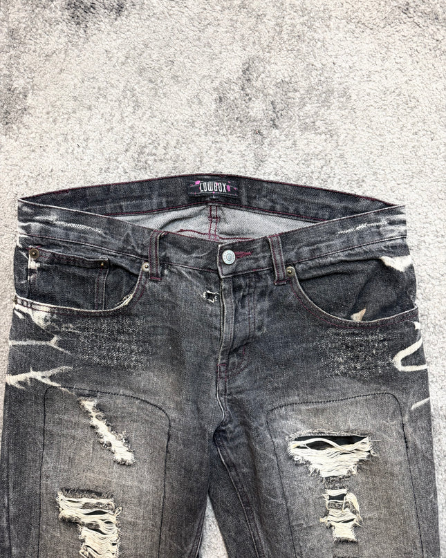 LOWBOX "STATIC RUINS" DENIM