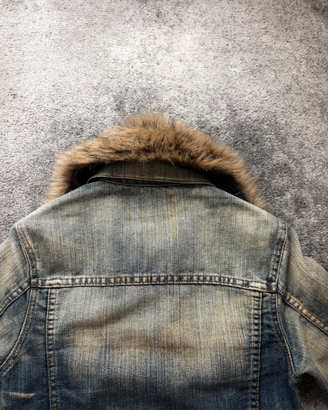 BY BEANS "FADED NORTHERN GHOST" DENIM JACKET