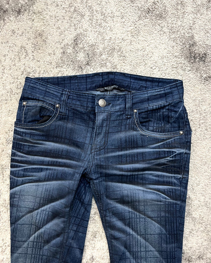 WILD PARTY "PHANTOM GRID" DENIM