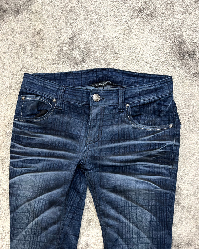 WILD PARTY "PHANTOM GRID" DENIM