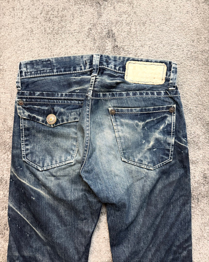 BLUE WAY "SILENT INDIGO" DENIM