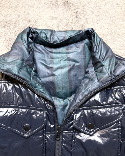 HEISEI "SHADOW PLAID" REVERSIBLE PUFFER