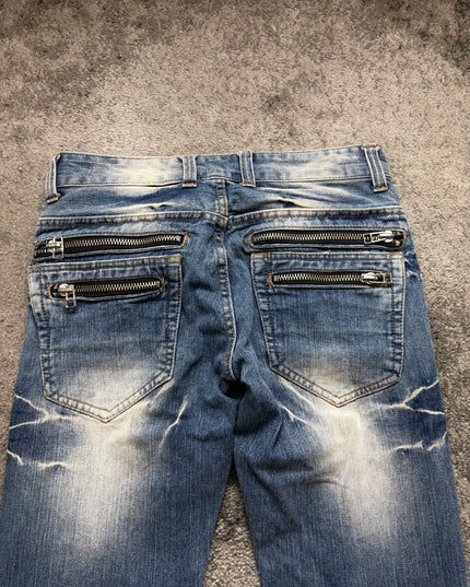 MADE IN HEAVEN "LIGHTNING FADE" DENIM