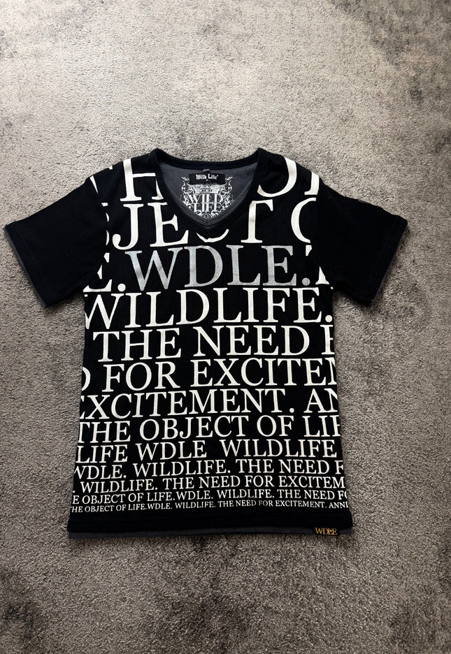 WILD LIFE "THE NEED FOR EXCITEMENT" TEE (S)