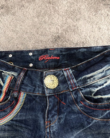 RIOBERA "NEON DRIFT" DENIM