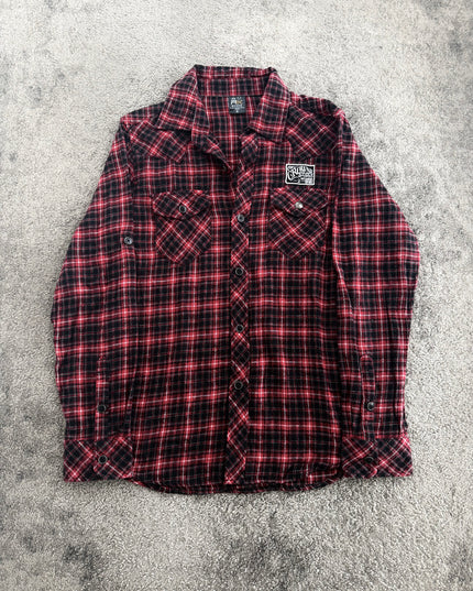 RUSS K "CRIMSON RIOT" FLANNEL (M)