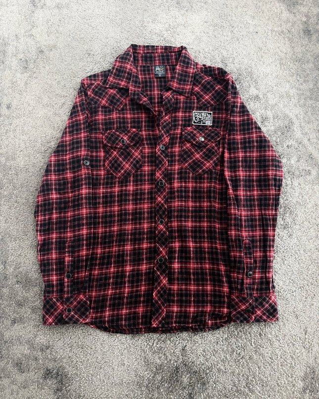 RUSS K "CRIMSON RIOT" FLANNEL (M)