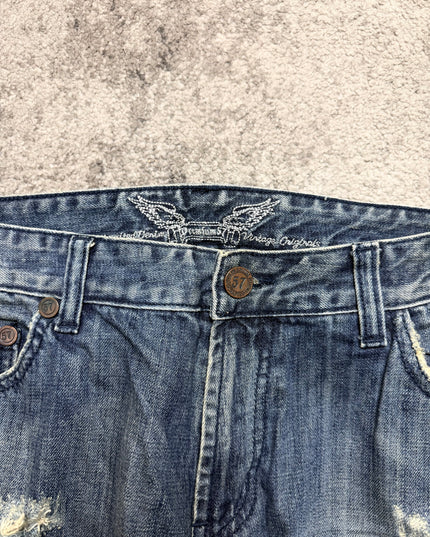 PREMIUM57 "SCARRED MEMORY" DENIM