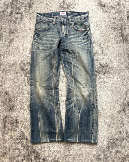 EDWIN XV "NEON RUST" DENIM
