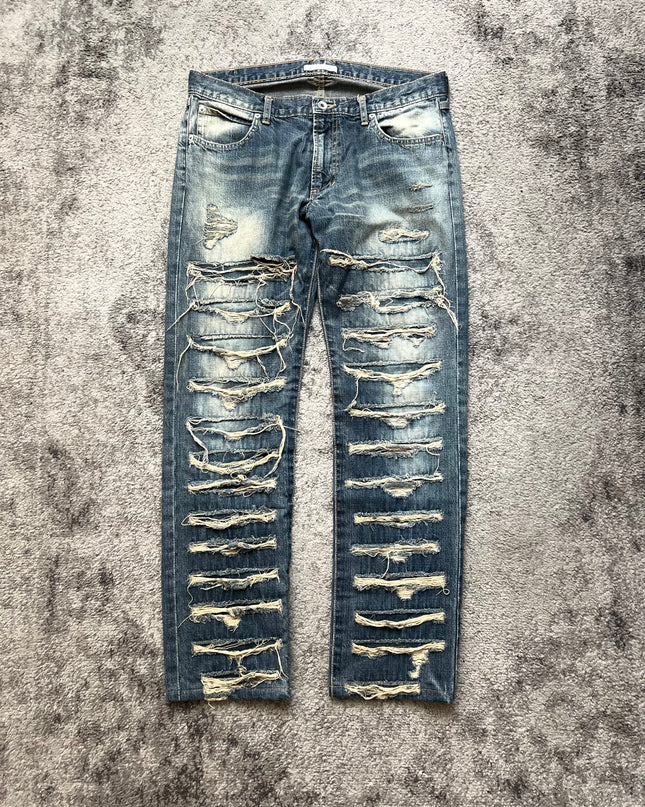 DISCOVERED "FRACTURED CHAOS" DENIM