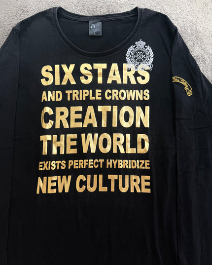 RUSS K "SIX STARS MANIFESTO" LONGSLEEVE (S-M)