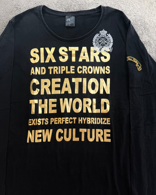 RUSS K "SIX STARS MANIFESTO" LONGSLEEVE (S-M)