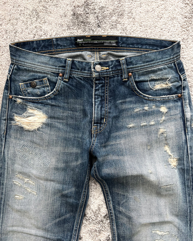 BACKCHANNEL "POST-COLAPSE SIGNAL" DENIM