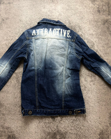 RIOT "REBEL BADGE" DENIM JACKET (S-M)