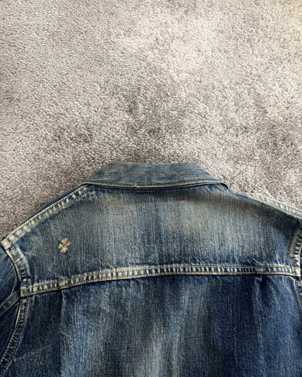 UNITED GARMENT WORKS "INDIGO MEMORY" DENIM JACKET (S)