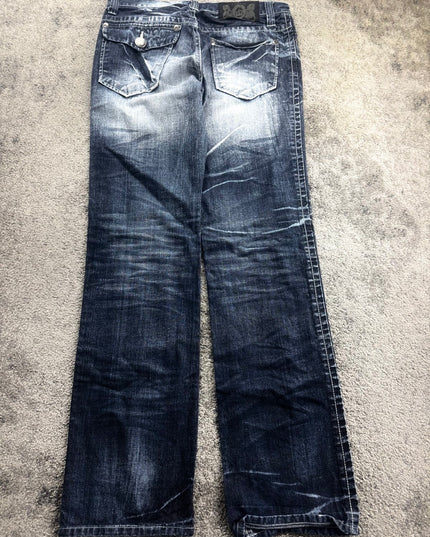 LOWBOX "MIDNIGHT SCAR" DENIM (S-M)