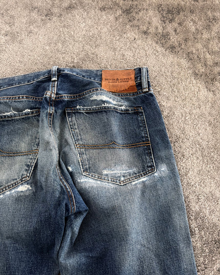 DENIM & SUPPLY "RAW DAMAGE" DENIM (L)