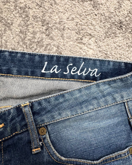 LA SELVA "PATCHWORK GHOST BLUES" DENIM