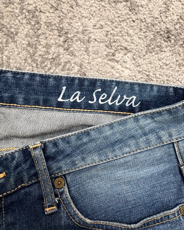 LA SELVA "PATCHWORK GHOST BLUES" DENIM