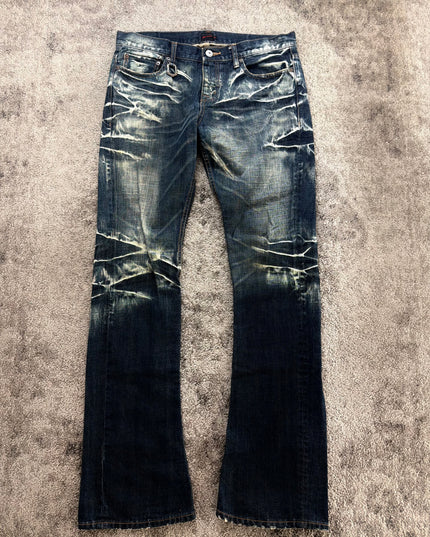 JACKROSE "VOLTAGE FADE FLARE" DENIM