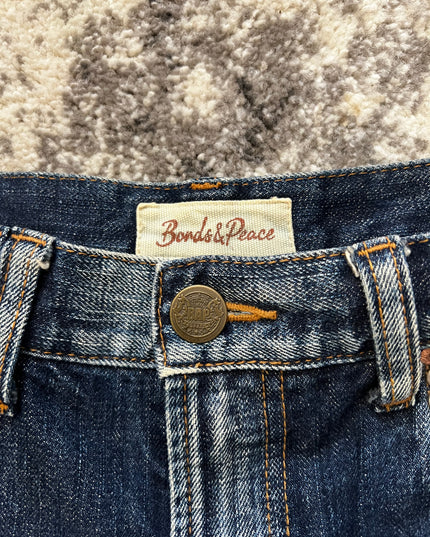 BONDS AND PEACE PATCH DENIM