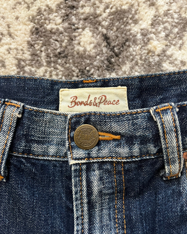BONDS AND PEACE PATCH DENIM