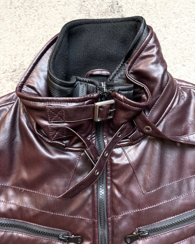 LOUIS CHARLTON "CRIMSON ARMOR" PUFFER