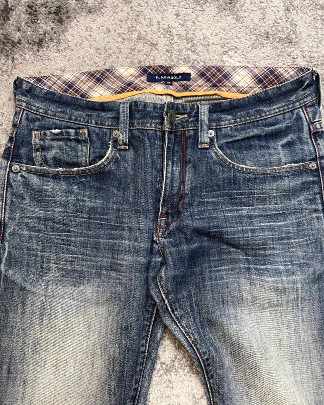 R.NEWBOLD "FADED DISCIPLINE" DENIM