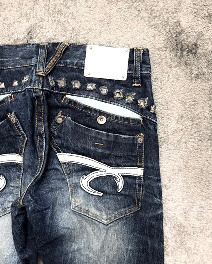 RED PEPPER "REBEL STITCH" DENIM