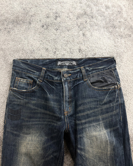 RED PEPPER "VINTAGE FADE" DENIM (L)