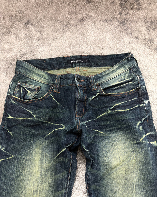 ROOT THREE "TOXIC FADE WHISKER" DENIM