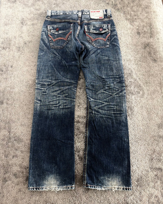 BLUETRIP "SUNBURST FADE" DENIM (M)