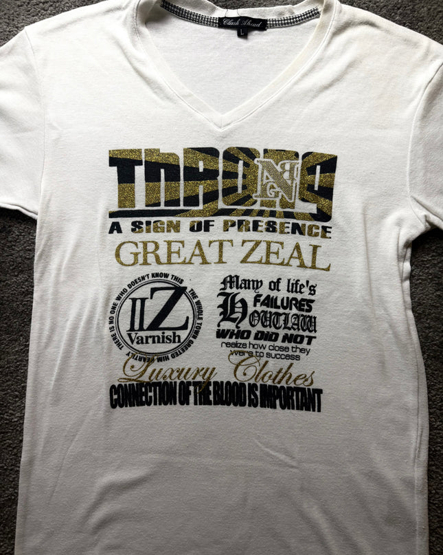 CLASH AHEAD "GREAT ZEAL" TEE (S-M)