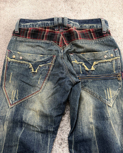 OIL CAKE "REBEL STITCH" DENIM (S-M)