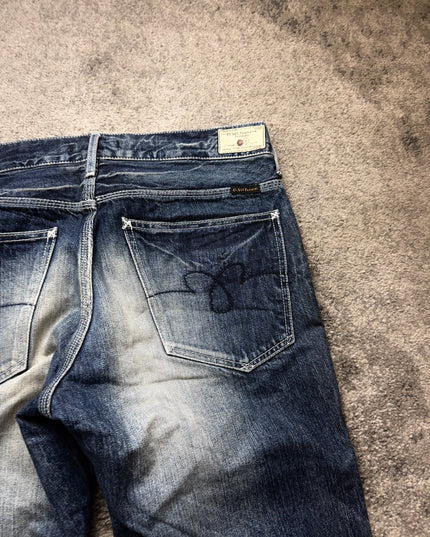BLUE WAY "DARK FADE" DENIM