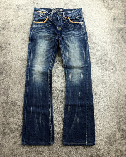 RED PEPPER "INDIGO DRIFT" DENIM (S)