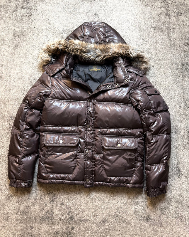 JACKET BAFFY "BROWN NOISE" PUFFER