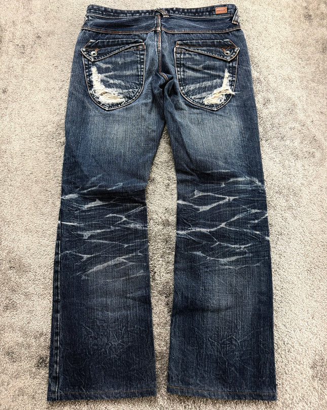 NICOLE CLUB "MULTI ZIP" DENIM (S)
